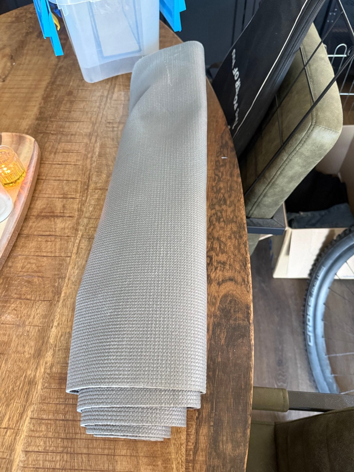 Yoga mat, Ophalen of Verzenden, Zo goed als nieuw, Yogamat
