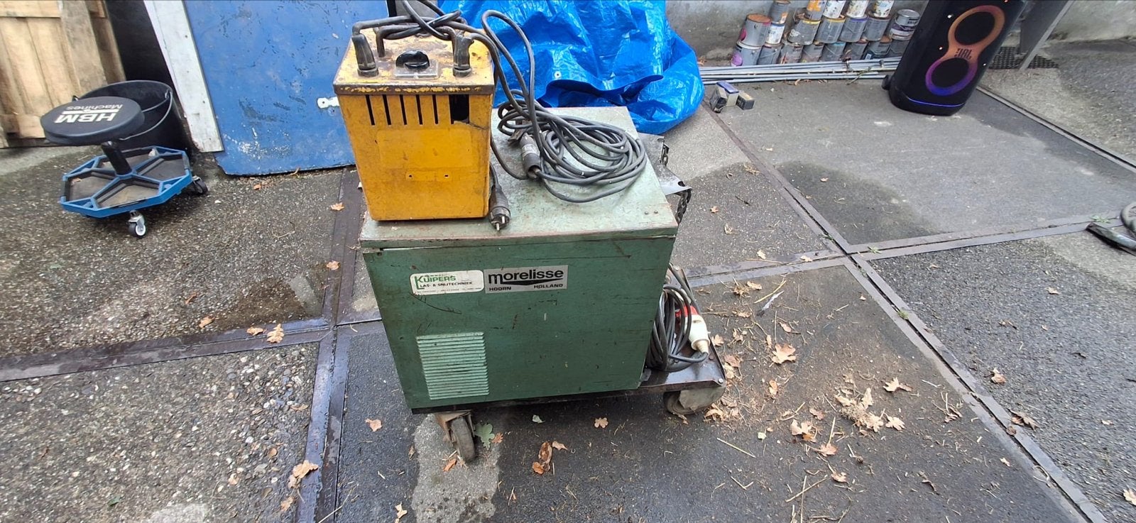 Robuust Elektrode Lasapparaat, Ophalen, Gebruikt, 150 tot 250 ampère, Elektroden