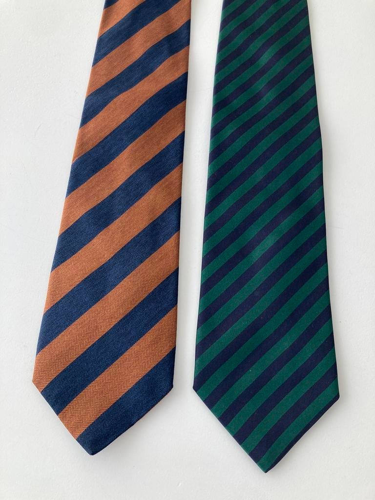 2x Zijde Stropdas 100% SILK (2 stuks €30,-), Kleding | Heren, Stropdassen, Ophalen of Verzenden, Zo goed als nieuw