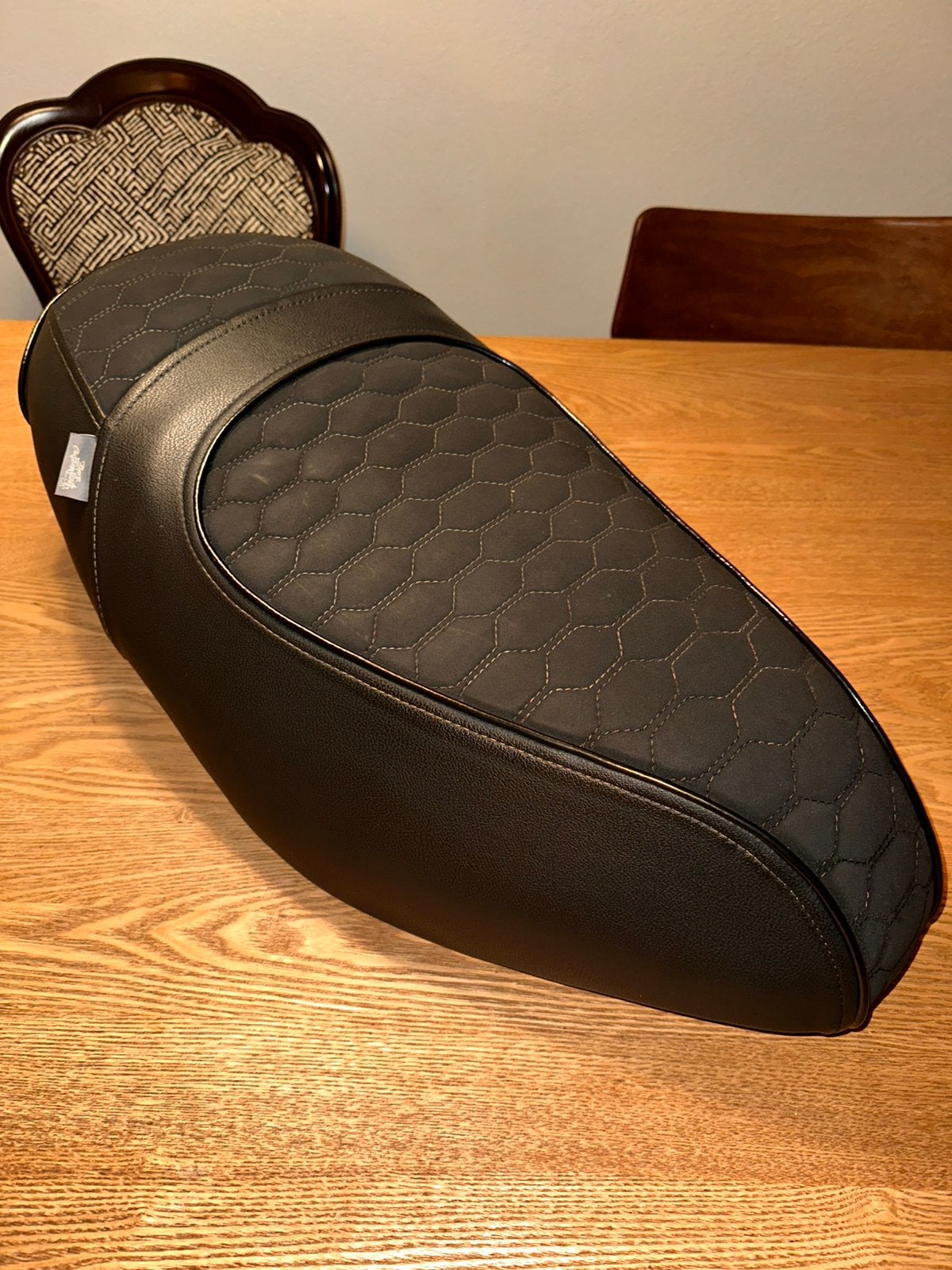 Zino custom zadel Zip, Fietsen en Brommers, Ophalen of Verzenden, Zo goed als nieuw, Zadel, Piaggio