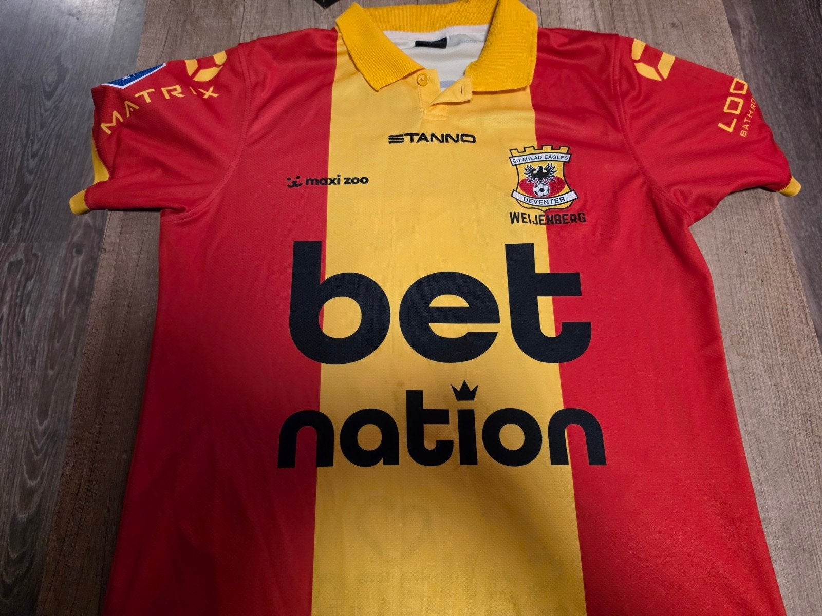 Go Ahead Eagles shirt 2024/2025 matchworn, Ophalen of Verzenden, Nieuw, Voetbal