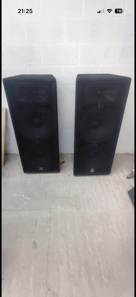 Volledige pa geluidsinstallatie, Ophalen, Gebruikt, 500 tot 1000 watt, P.A.