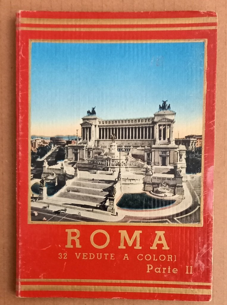 11585 Roma 32 Vedute a Colori Parte II Leporello Rome Italië, Antiek en Kunst, Ophalen of Verzenden