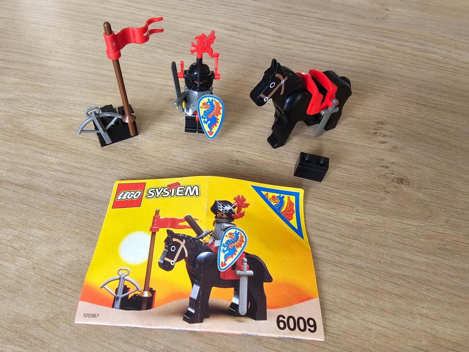 LEGO 6009 Black Knight, Ophalen of Verzenden, Gebruikt