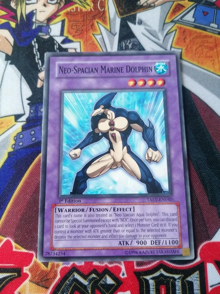 Neo-Spacian Marine Dolphin - TAEV - Yu-Gi-Oh, Ophalen of Verzenden, Zo goed als nieuw