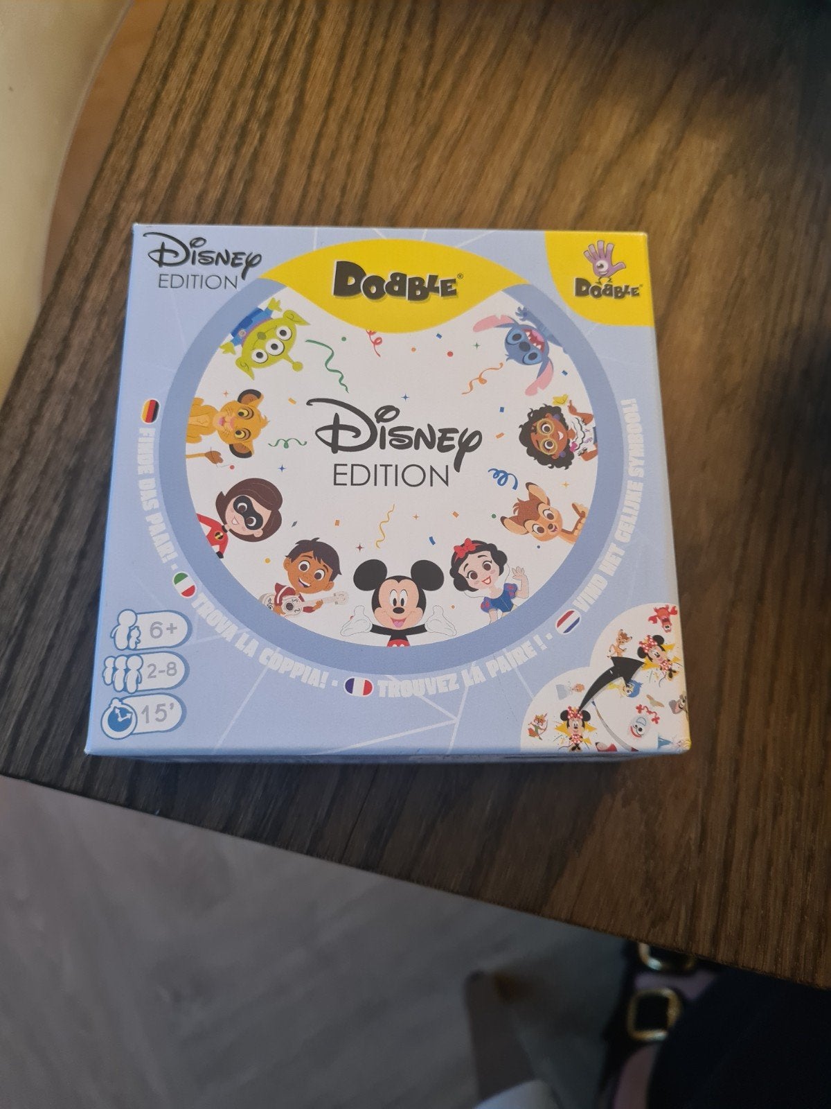 Dobble Disney Editie Kaartspel - nieuw, Ophalen of Verzenden, Vijf spelers of meer, Reisspel, Nieuw