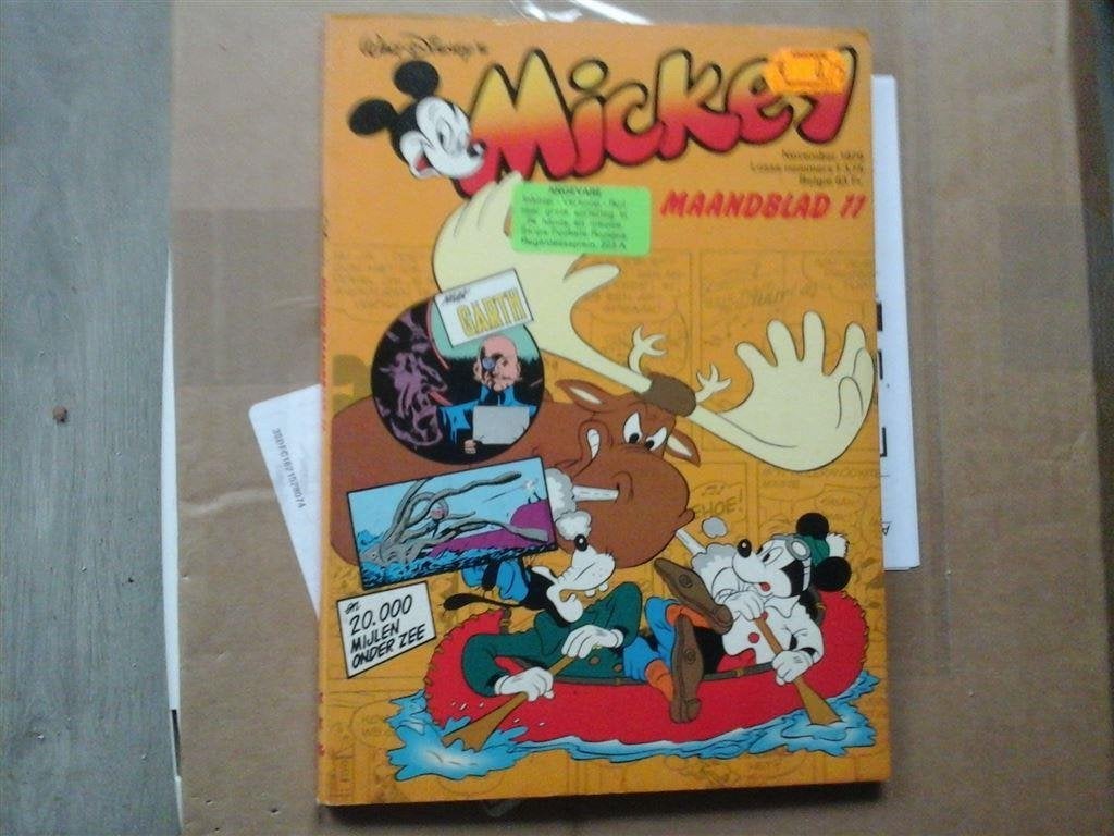 ns5-mickey mouse maandblad november 1979-goede staat, Boeken, Eén stripboek, Ophalen of Verzenden, Zo goed als nieuw