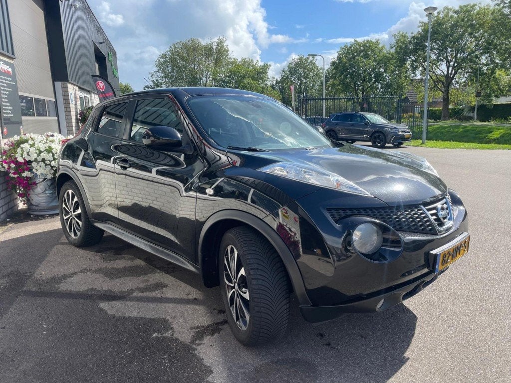 Nissan JUKE 1.6 DIG-T ACENTA Trekhaak Cruise Navi Climate Le, Auto's, Voorwielaandrijving, 1618 cc, Gebruikt, 1225 kg