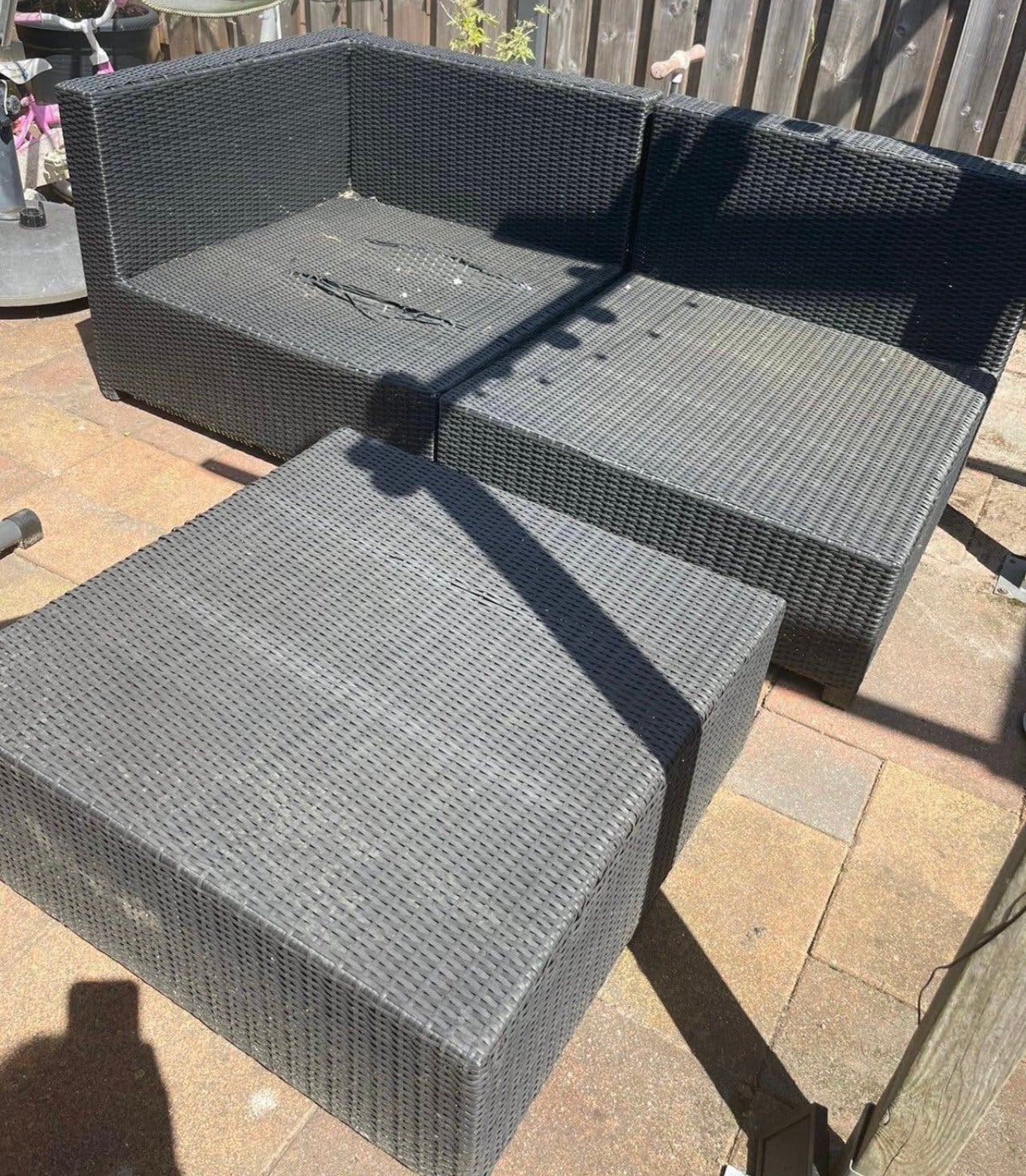 Loungeset, Ophalen, Gebruikt, Kunststof, Loungeset