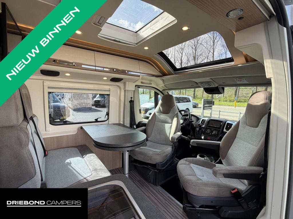 Carthago 640 LE Charming GT 9T-Automaat Enkele Bedden Skyvie, Caravans en Kamperen, Automaat, Malibu, Bedrijf, Diesel