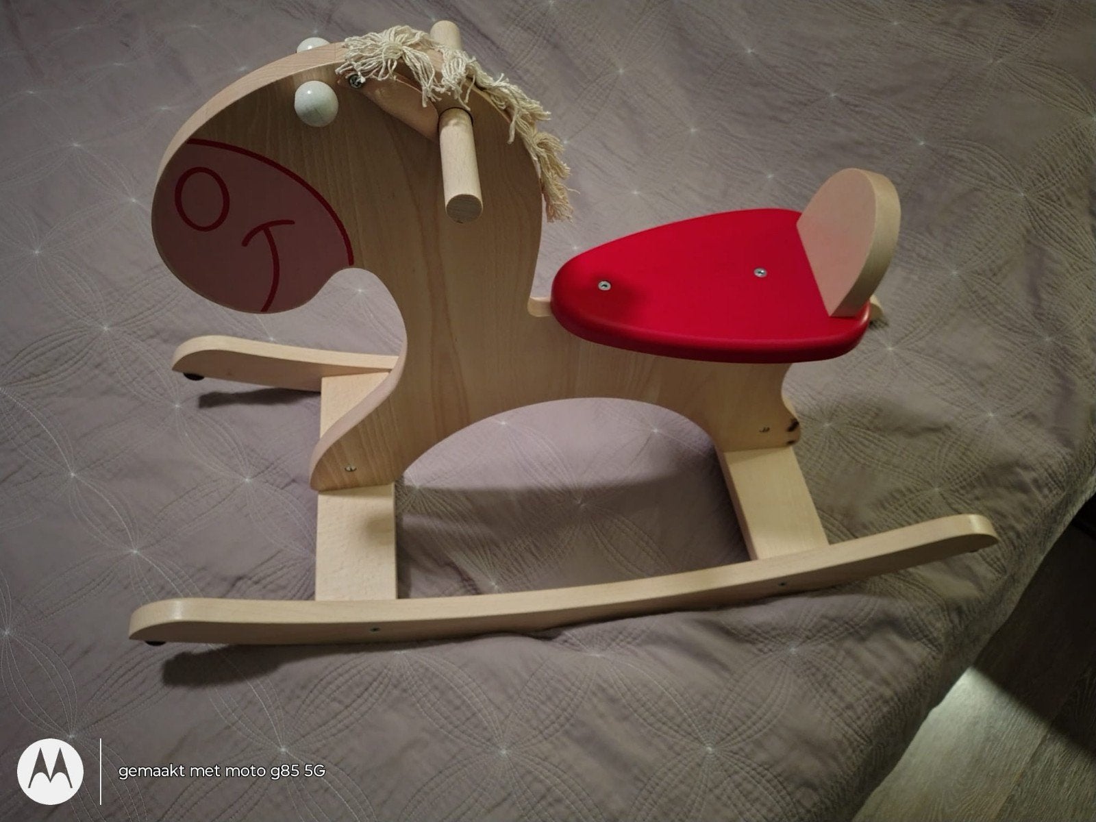 Houten Hobbelpaard NIEUW TEAB, Nieuw, Ophalen of Verzenden, Nvt, Nvt
