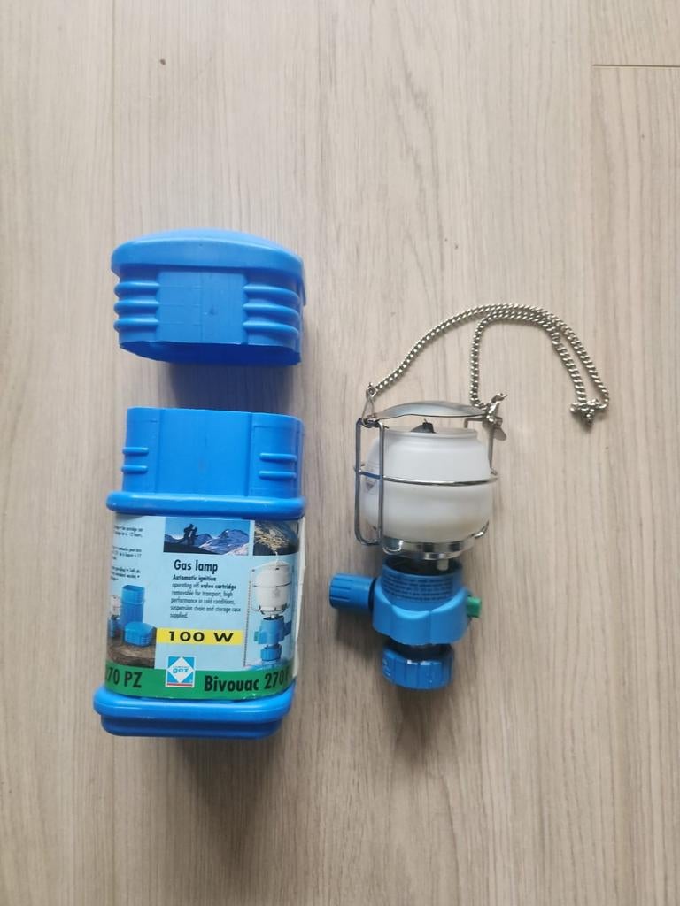 Campingaz Bivouac 270 PZ gaslamp - 100 watt, Ophalen of Verzenden, Gebruikt