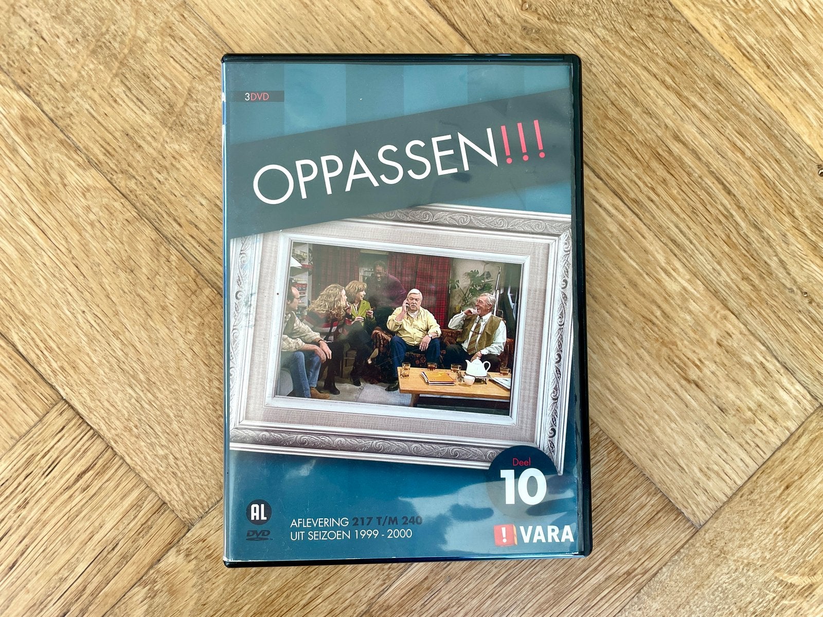 VARA: Oppassen - Seizoen 10 op DVD (nette staat, met NL), Alle leeftijden, Zo goed als nieuw, Komedie, Overige seizoenen