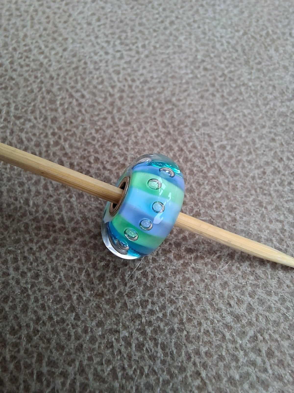 Trollbeads zeebodem, Glas of Kristal, Ophalen of Verzenden, Zo goed als nieuw, Trollbeads