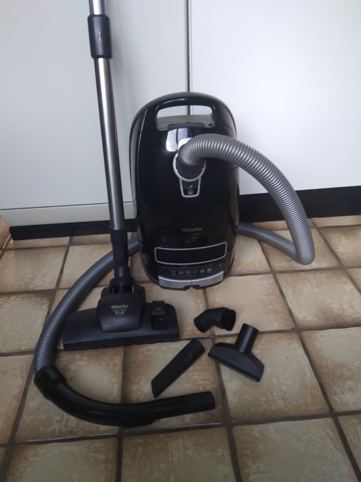 Miele Complete C3 Black Diamond Ecoline., Zo goed als nieuw, Miele, Sledestofzuiger, Minder dan 1200 watt