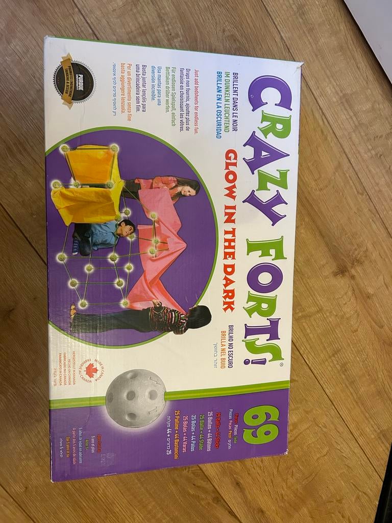 Crazy Forts Glow in the Dark Bouwpakket, Ophalen, Nieuw, Overige merken