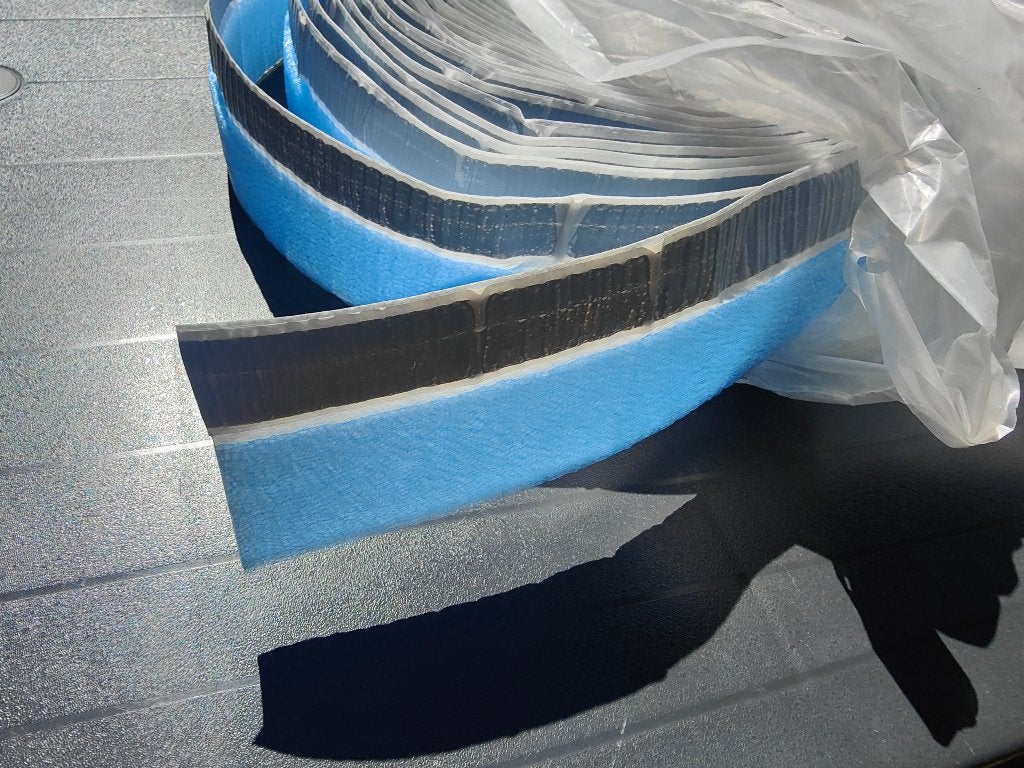 Sakrete Kantstrook / randisolatie vloerverwarming 5x50mm 20m, Minder dan 4 cm, Overige materialen, Verzenden, Nieuw