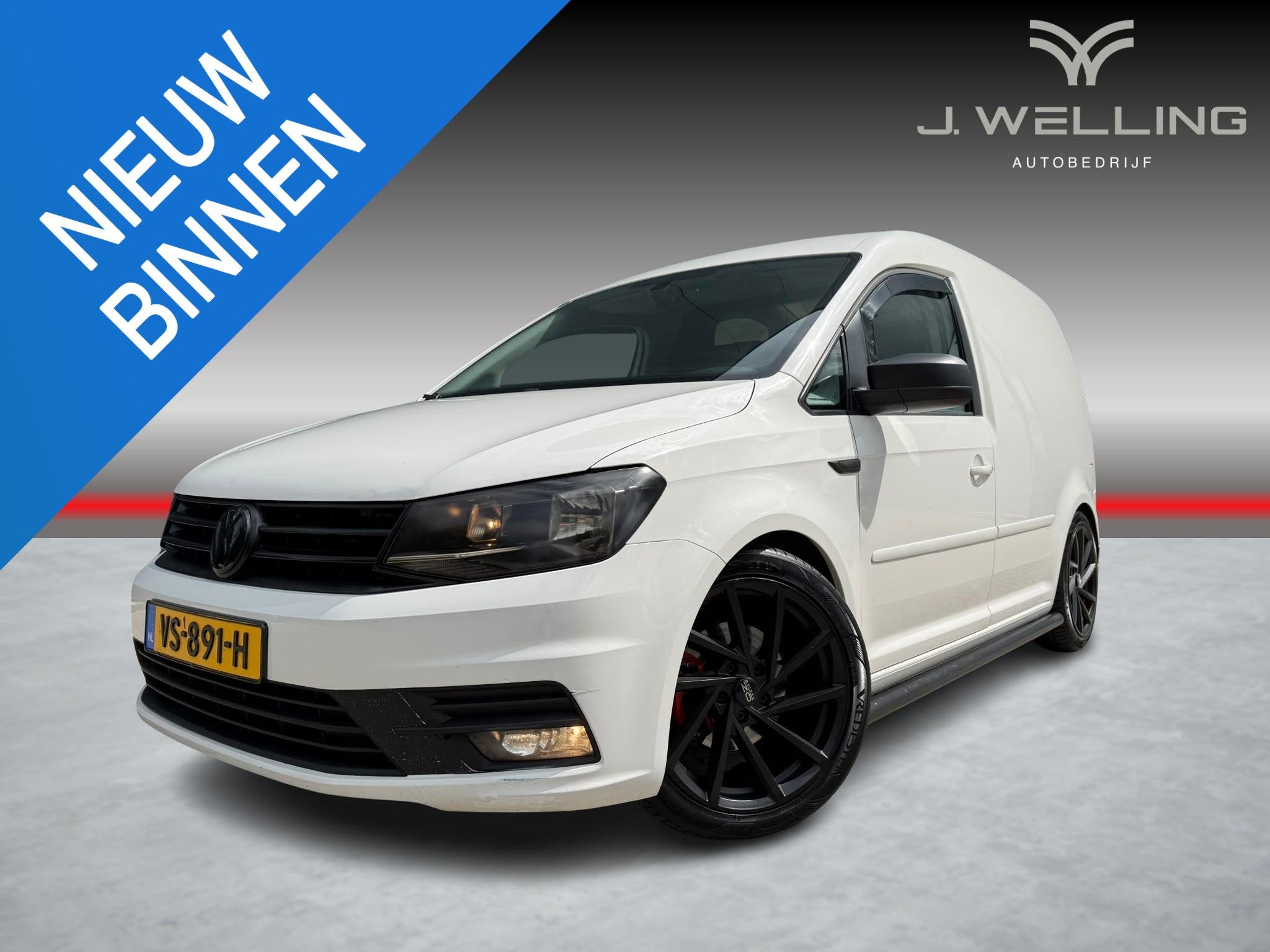 Volkswagen Caddy 2.0 TDI L1H1 BMT Highline Navi / 18 ich / v, Auto's, Voorwielaandrijving, Stof, Gebruikt, 4 cilinders