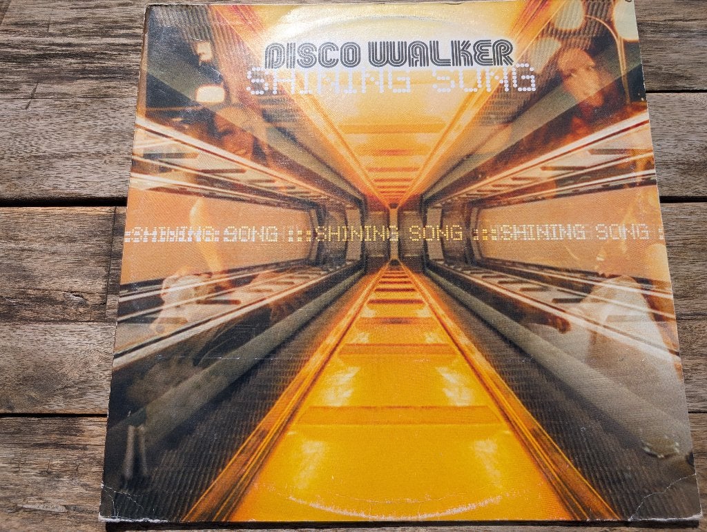 Maxi single - Disco Walker - Shining song, Cd's en Dvd's, Vinyl Singles, Ophalen of Verzenden, Zo goed als nieuw, Dance en House