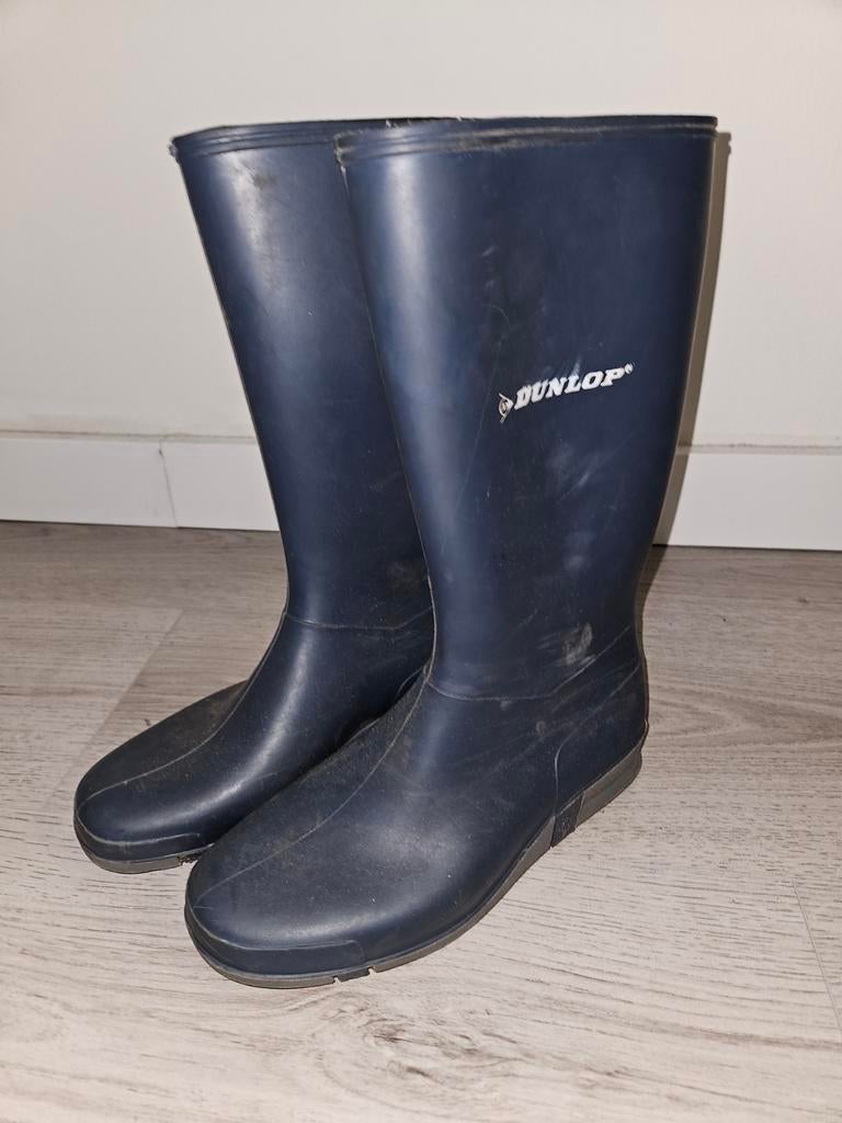 Dunlop regenlaarzen maat 35, Ophalen of Verzenden, Zo goed als nieuw, Jongen of Meisje, Laarzen