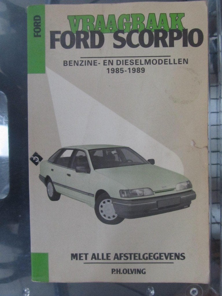 vraagbaak   FORD SCORPIO  1985  /1989, Ophalen of Verzenden
