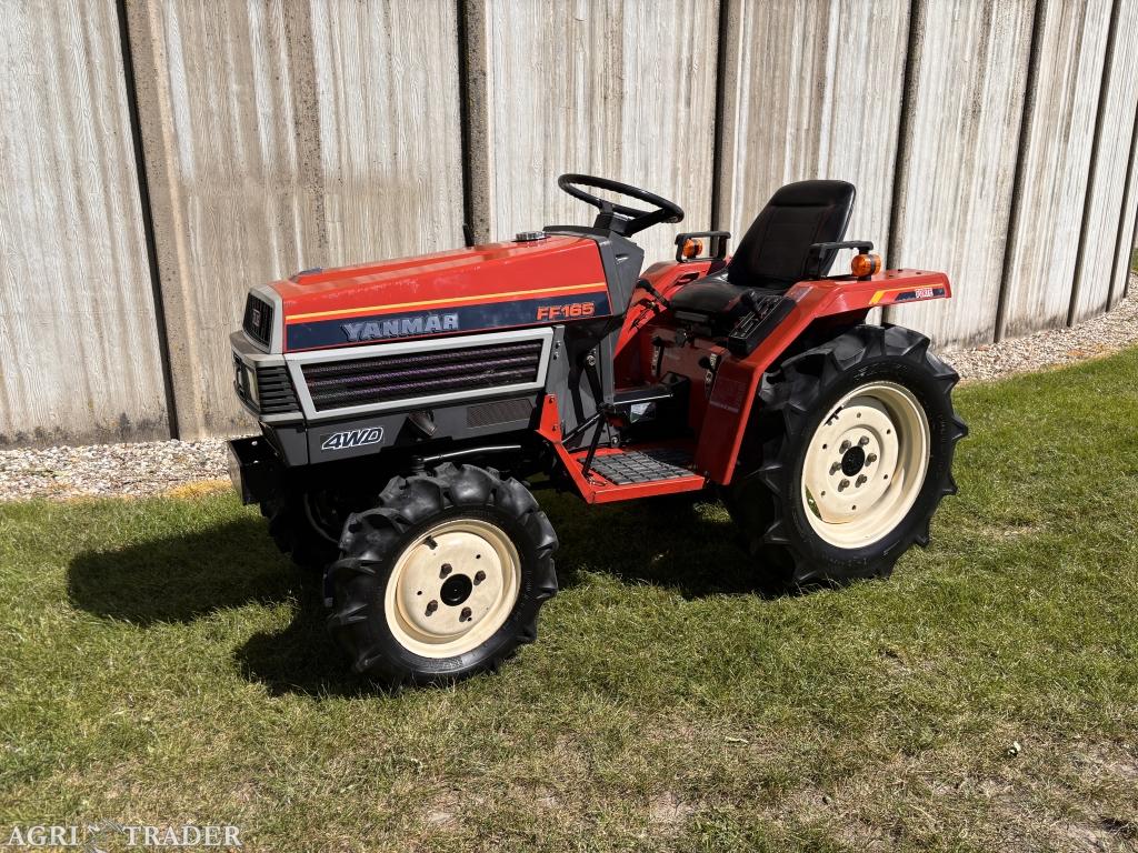 Yanmar FF165 4WD minitractor - 629uur - 17pk- incl onderhoud, Yanmar, -, -, Voertuig of Aanhanger