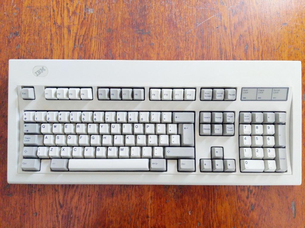 IBM Model M Toetsenbord, Computers en Software, Toetsenborden, Ophalen, Gebruikt, Qwerty, IBM