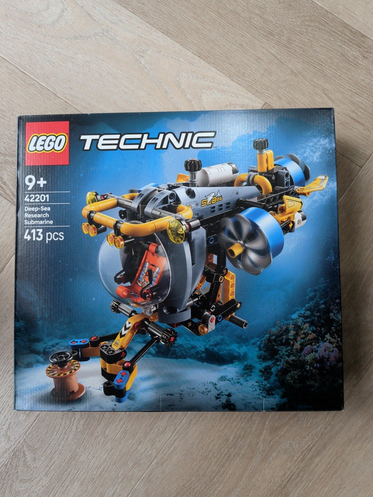 LEGO Technic 42201 Deep-Sea Research Submarine NIEUW, Ophalen, Inclusief doos, Lego, Nieuw
