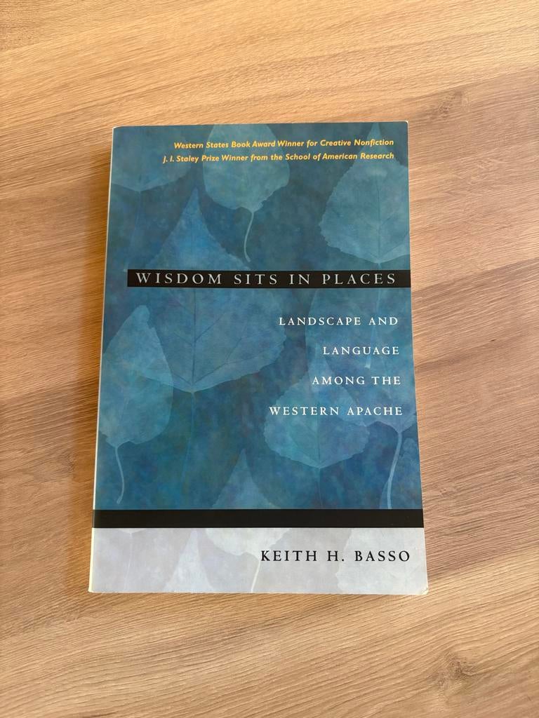 Wisdom Sits in Places - Keith H. Basso (Engels), Boeken, Studieboeken en Cursussen, Ophalen of Verzenden, Zo goed als nieuw