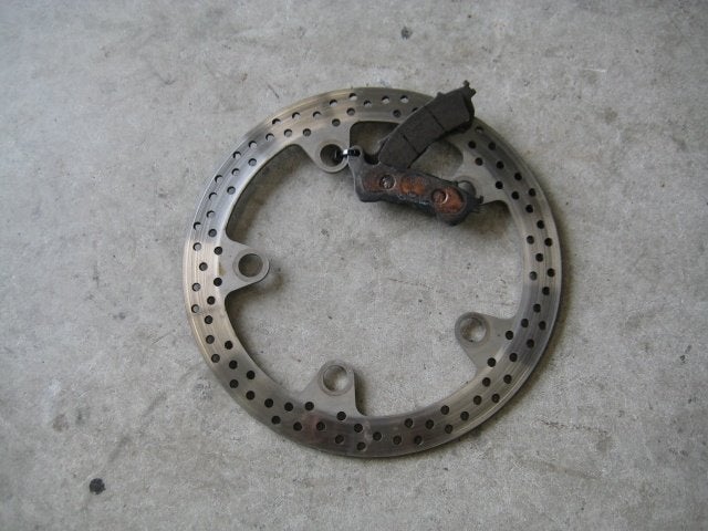 Honda VFR1200XE 2012-2014 Remschijf voor met remblokset, Ophalen of Verzenden, Gebruikt