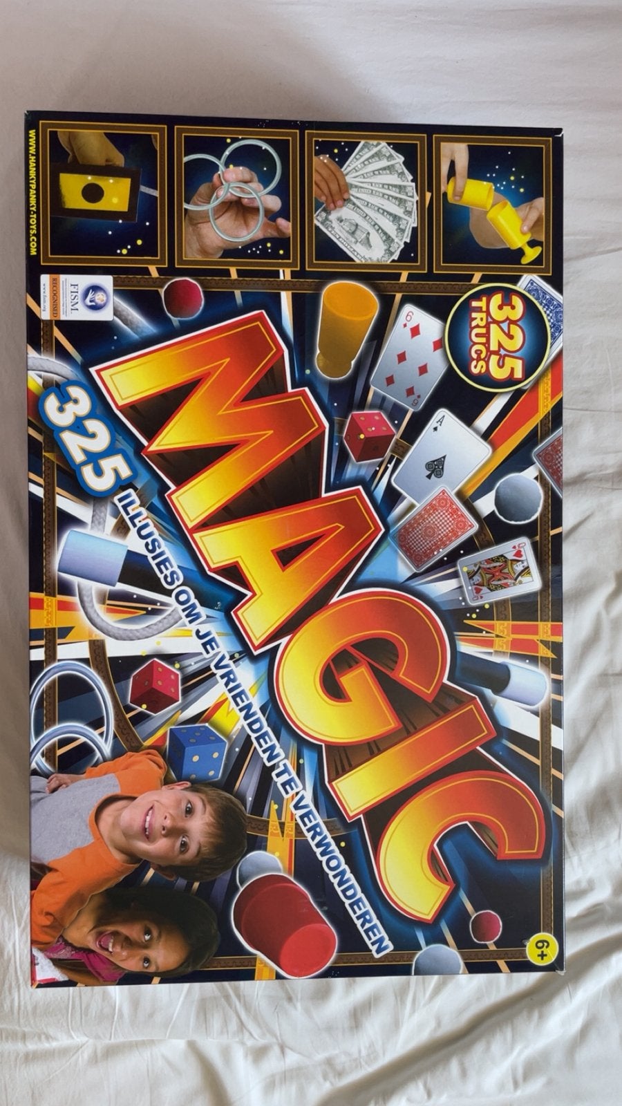 MAGIC goocheldoos, Ophalen, Gebruikt