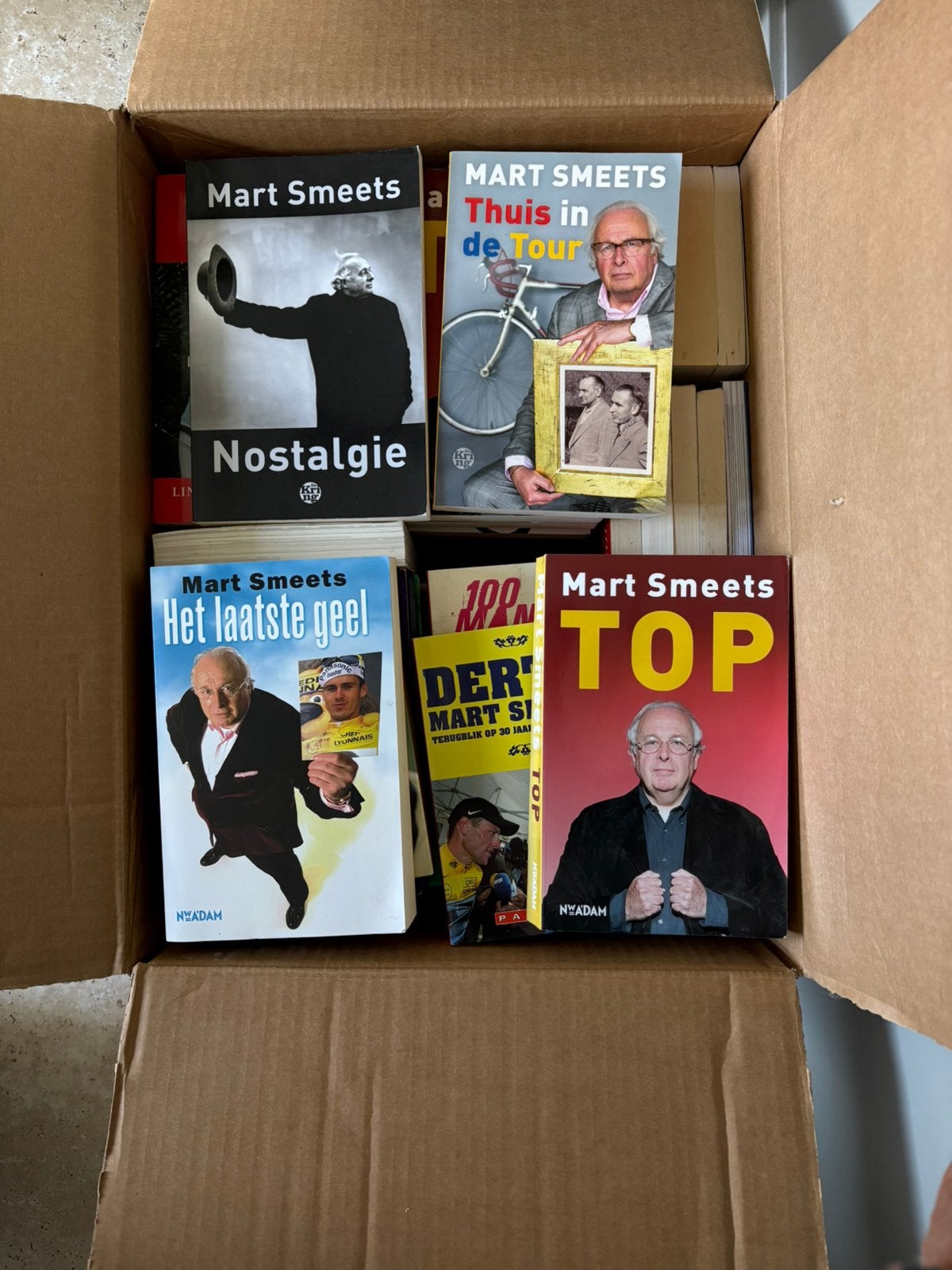 Mart Smeets, ongeveer 50 titels in hele goede staat, Ophalen, Gelezen, Sport, Hobby en Vrije tijd