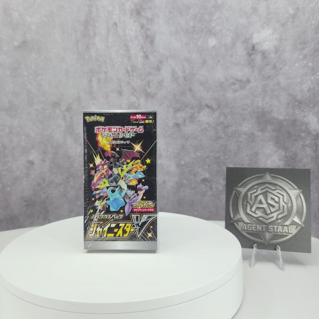 Pokémon Shiny Star V S4a Sealed Box Japan First Print #128, Ophalen of Verzenden, Nieuw, Boosterbox, Foil