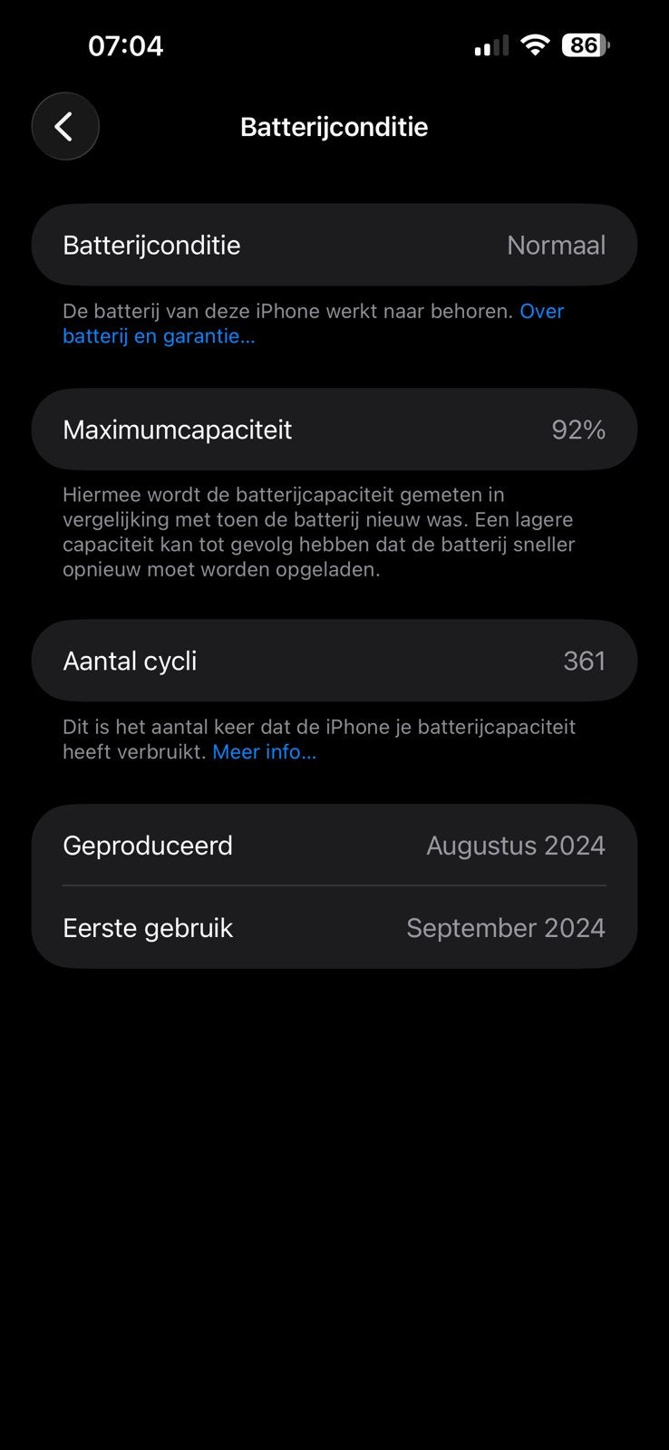 Foto 15 van iPhone 16 Plus Blauw 256 GB, met accessoires in topstaat!