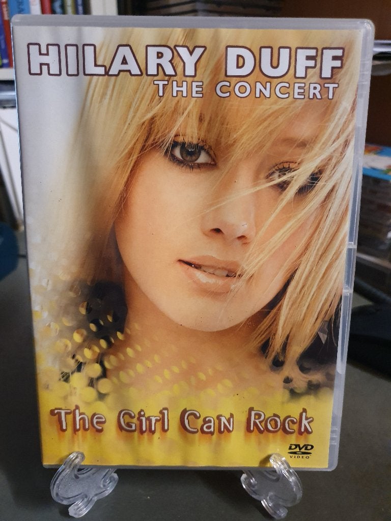 DVD Hilary Duff the concert the girl can rock, Alle leeftijden, Ophalen, Zo goed als nieuw