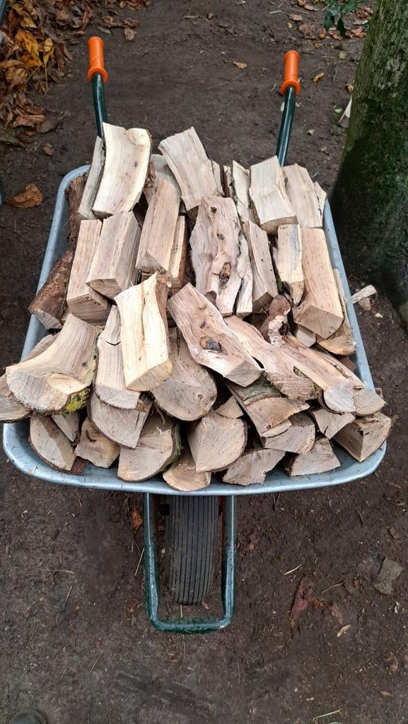 GEKLOOFD HAARDHOUT STOOKHOUT VUURKORF KACHEL OPEN HAARD VUUR, Ophalen, Overige houtsoorten, Blokken