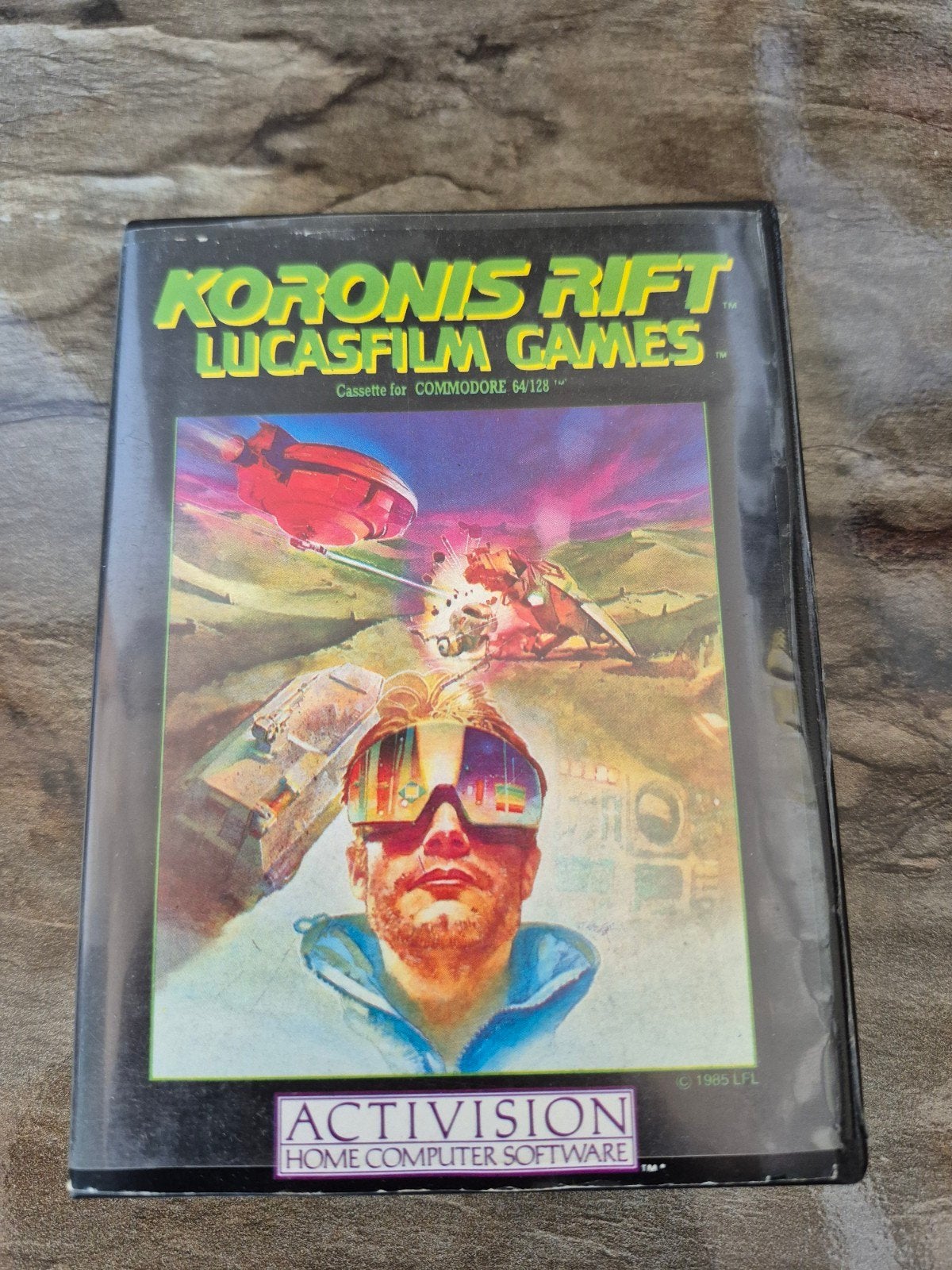 Koronis Rift - Lucasfilm Games (Commodore 64/128), Avontuur en Actie, Gebruikt, 1 speler, Ophalen of Verzenden