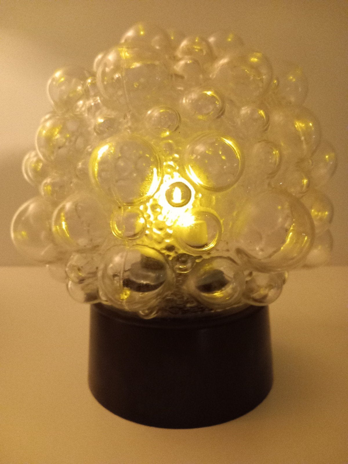 Helena Tynell/ RAAK Bubble SpaceAge plafondlamp mat zwart, Ophalen of Verzenden