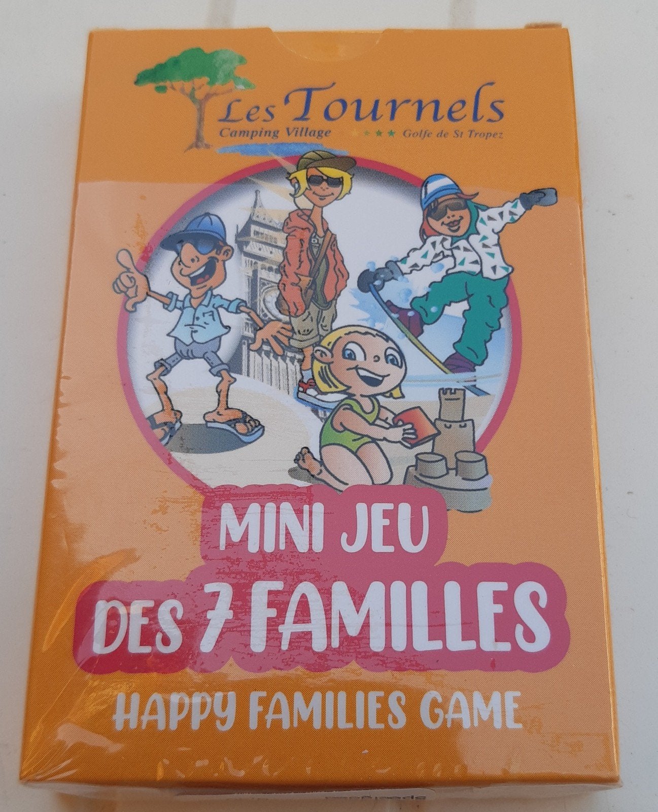 Jeu de 7 families kaartspel, Ophalen of Verzenden, Speelkaart(en)