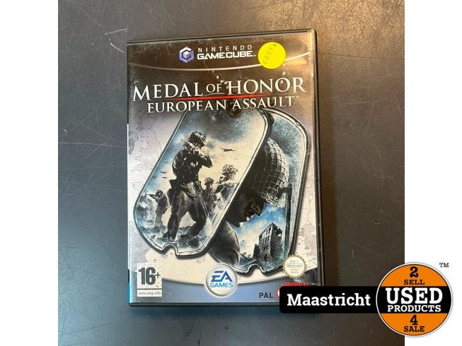 Gamecube Game | Medal Of Honor European Assault, Nintendo, Zo goed als nieuw, Support@nintendo.com, 11-1 Hokotate-cho, Kamitoba, Minami-ku
Kyoto 601-8501
Japan