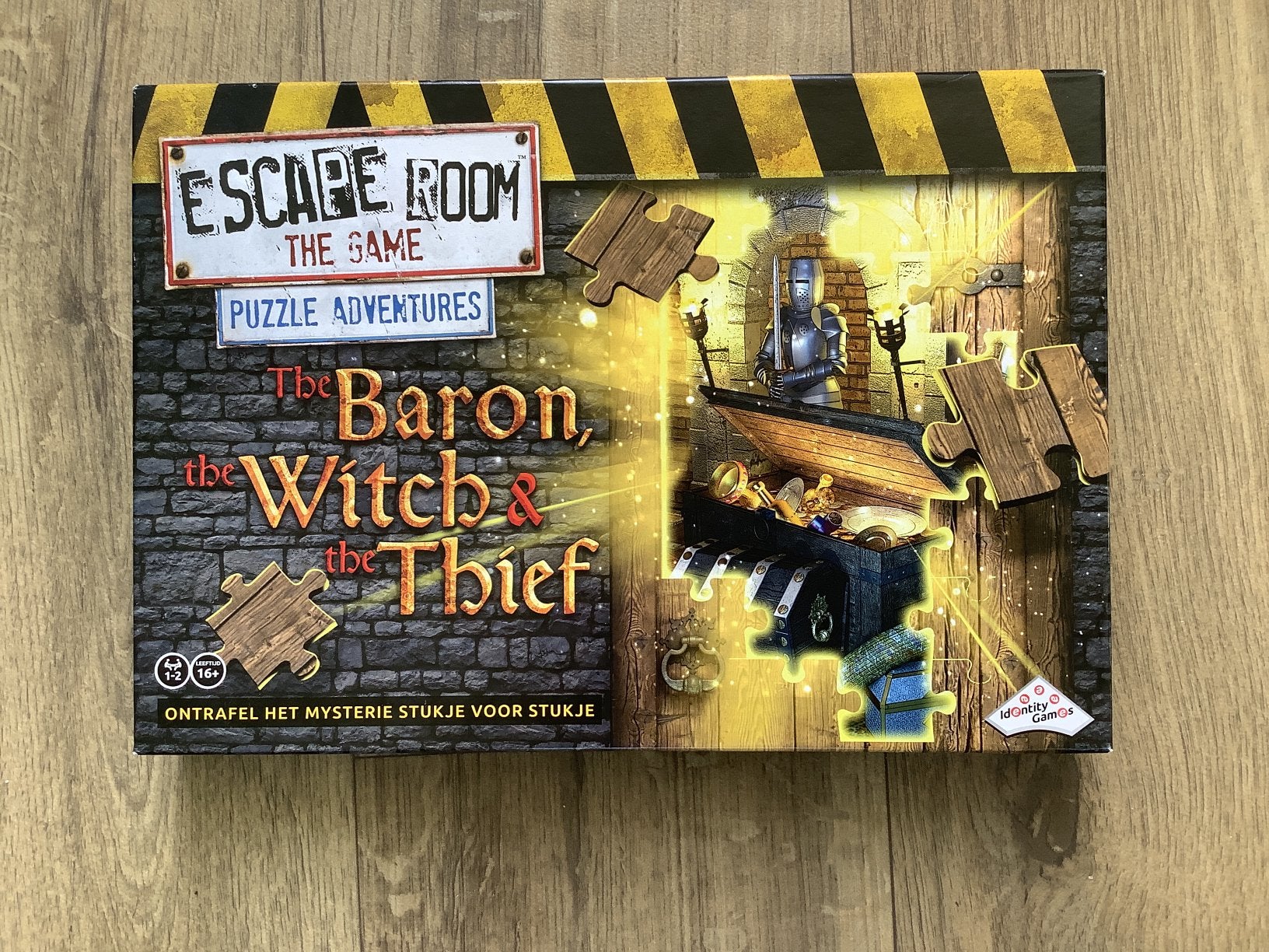 Escape Room The Game - Baron, Witch, Thief, Hobby en Vrije tijd, Een of twee spelers, Ophalen of Verzenden, Gebruikt