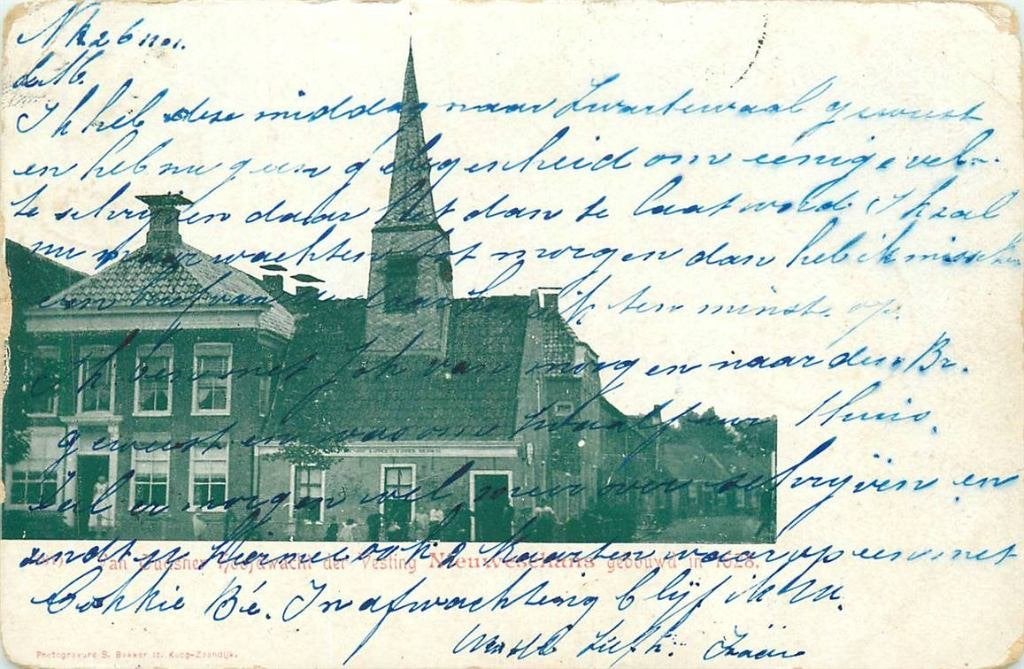 388-316-007 Bad Nieuweschans, Verzenden, Voor 1920, Groningen
