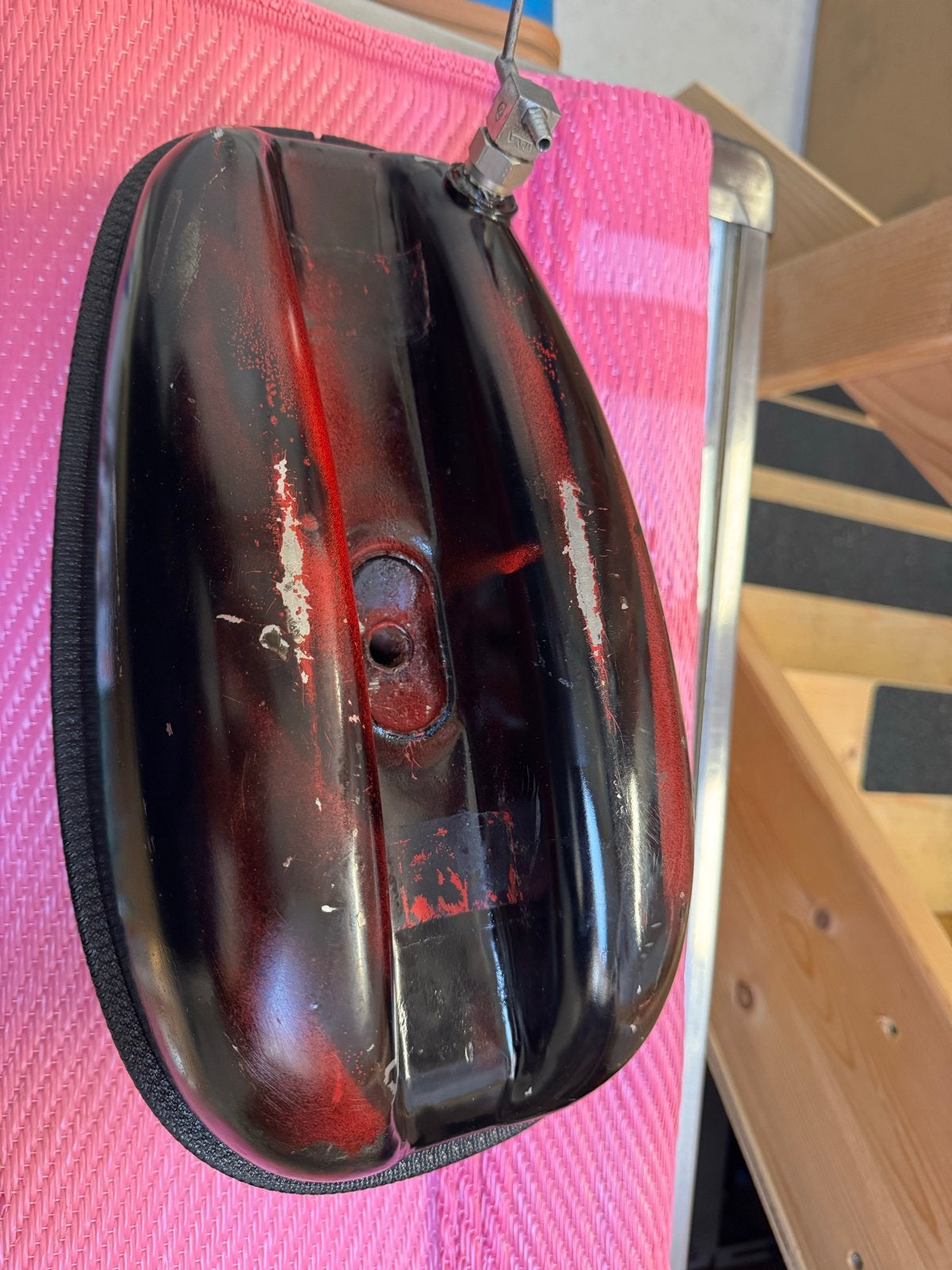 Puch MV 50 Benzinetank - Zwart, Ophalen of Verzenden, Gebruikt, Tank