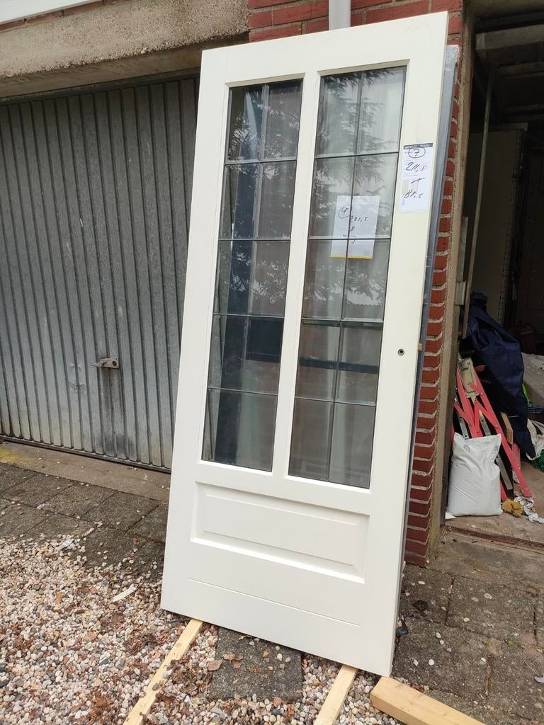 Binnendeur, Doe-het-zelf en Verbouw, Kozijnen en Schuifpuien, Deurkozijn, Zo goed als nieuw, 150 tot 225 cm, Hout