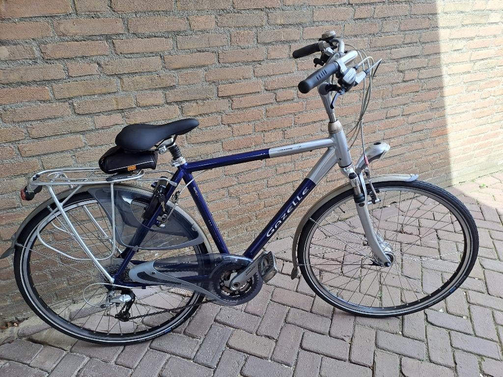 GAZELLE HERENFIETS, Fietsen en Brommers, Fietsen | Heren | Herenfietsen, Ophalen, Versnellingen, Zo goed als nieuw, Gazelle