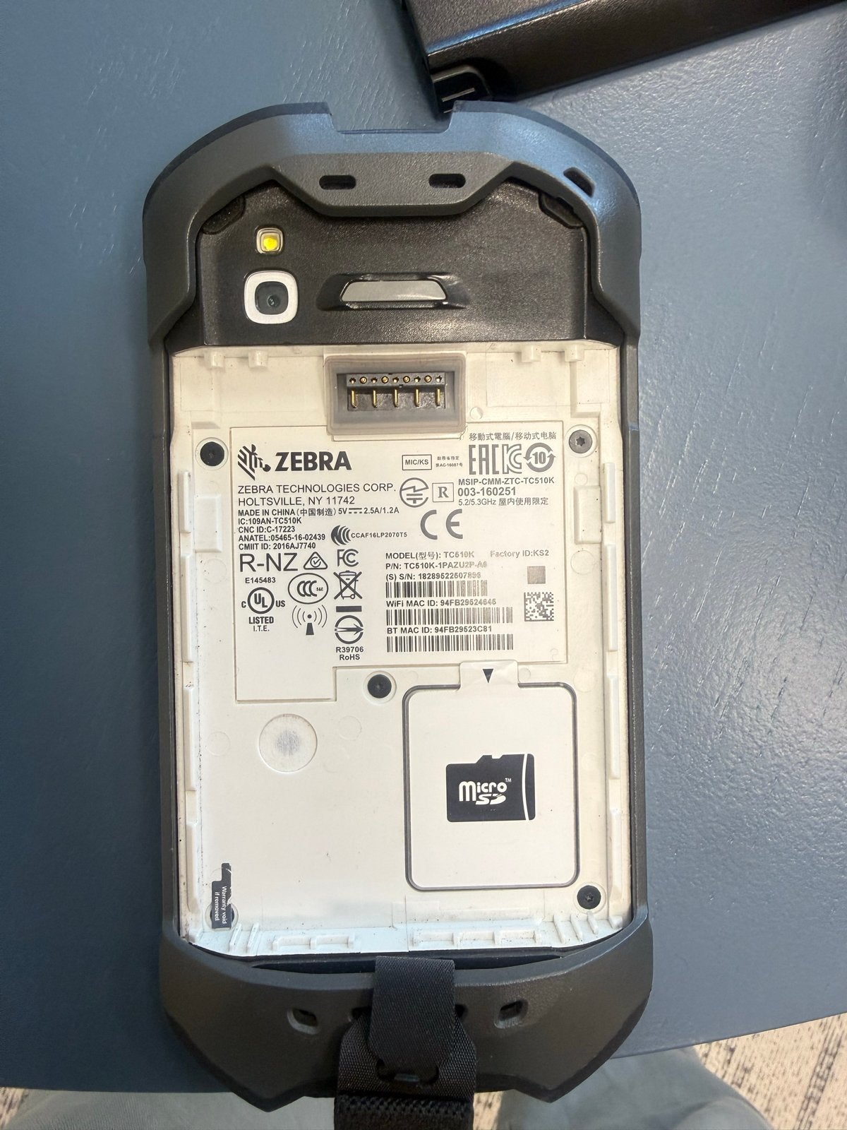 Zebra TC510K Mobiele Computers met Laadstations (3 stuks), Ophalen, Gebruikt, Overige modellen, Zonder simlock