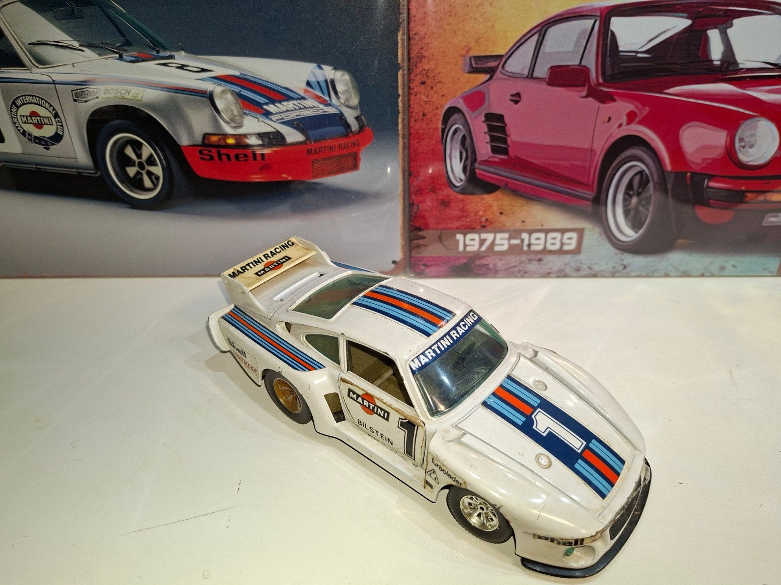 Polistil porsche 935, Hobby en Vrije tijd, Modelauto's | 1:24, Ophalen of Verzenden, Gebruikt, Bburago
