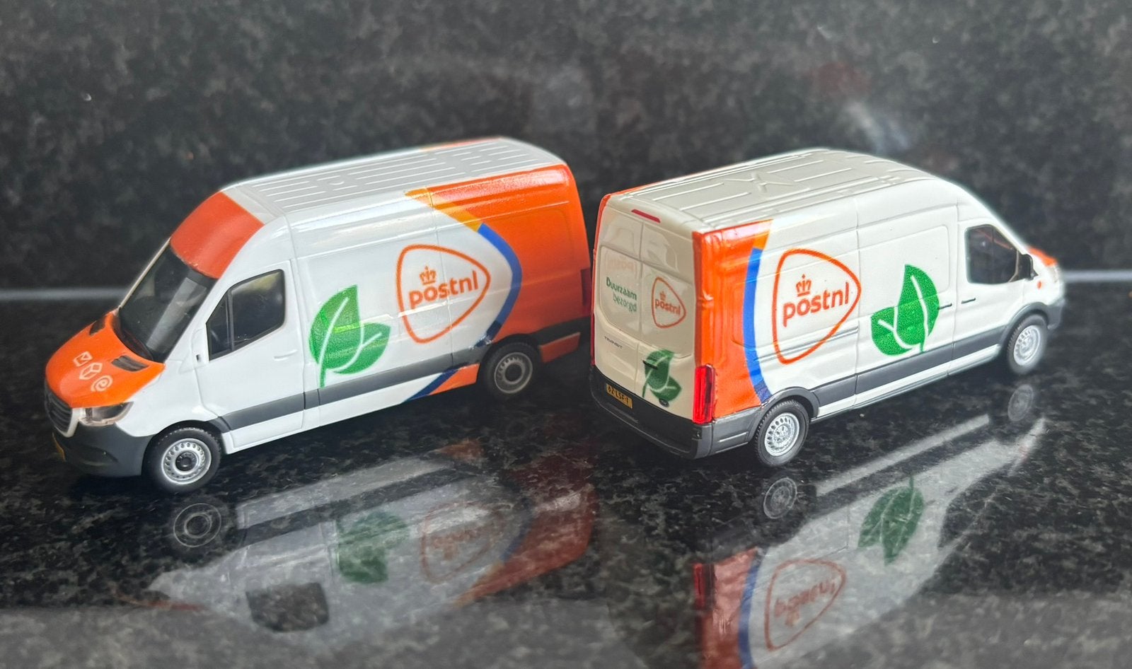 Decals transfer logo set Post NL pakketdienst bezorger 1:87, Verzenden, Nieuw