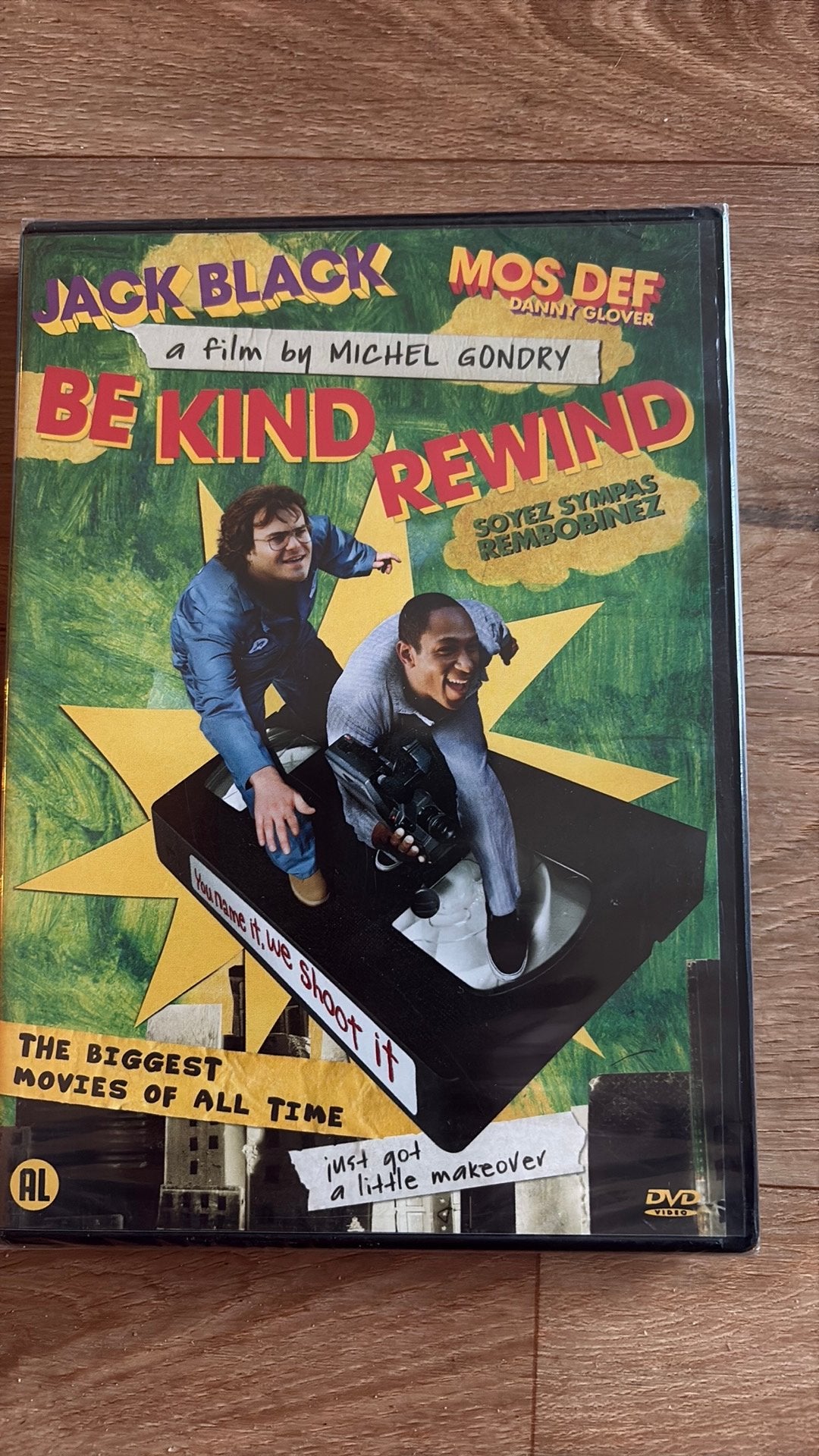Be Kind Rewind in seal (Jack Black & Mos Def), Alle leeftijden, Ophalen of Verzenden, Nieuw in verpakking, Nederlands