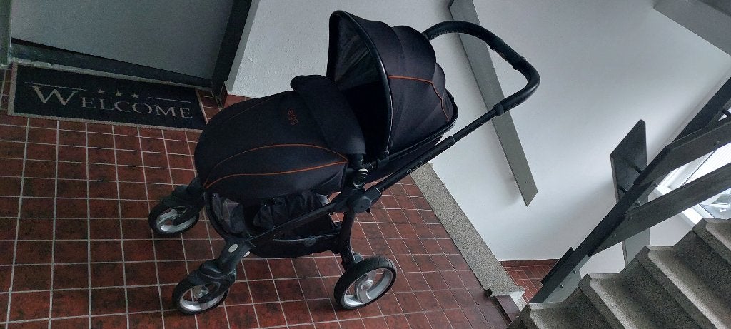 Kinderwagen duowagen van EGG met toebehoren, lees meer, Duowagen, Gebruikt, Combiwagen, Ophalen